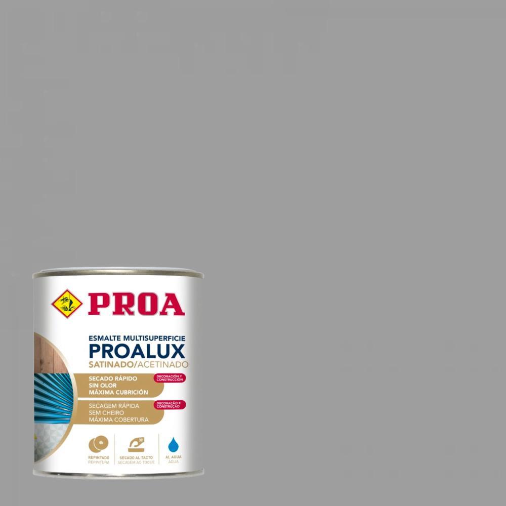 750ml Esmalte aquoso acetinado cinza perola Proalux