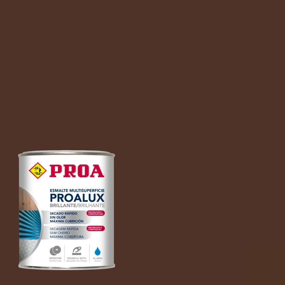 750ml Esmalte aquoso brilhante castanho 8016 Proalux