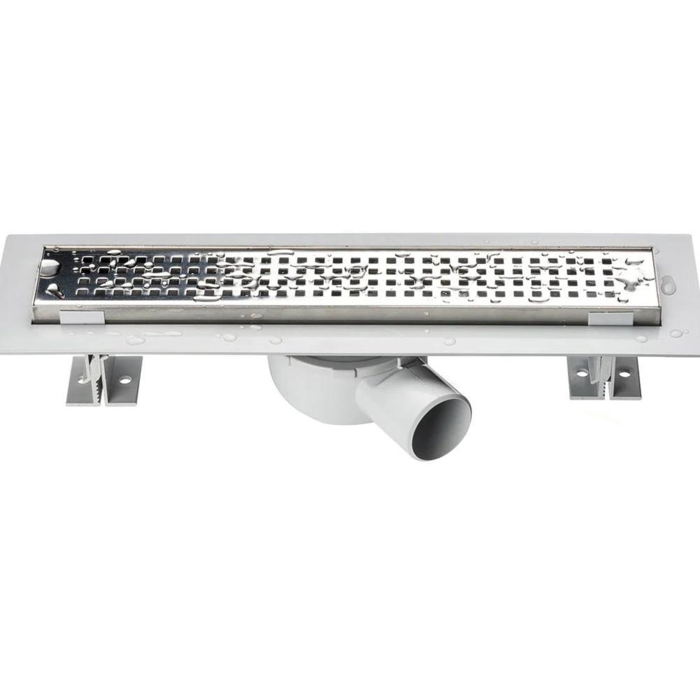 CANAL DUCHE 60cm GRELHA INOX QUADRIC "UPDRAIN"