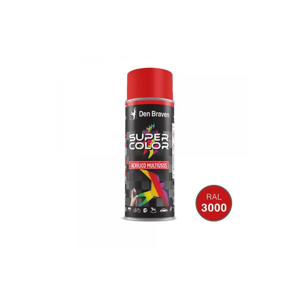 SPRAY ACRILICO RAL 3000 DEN BRAVEN 400ml
