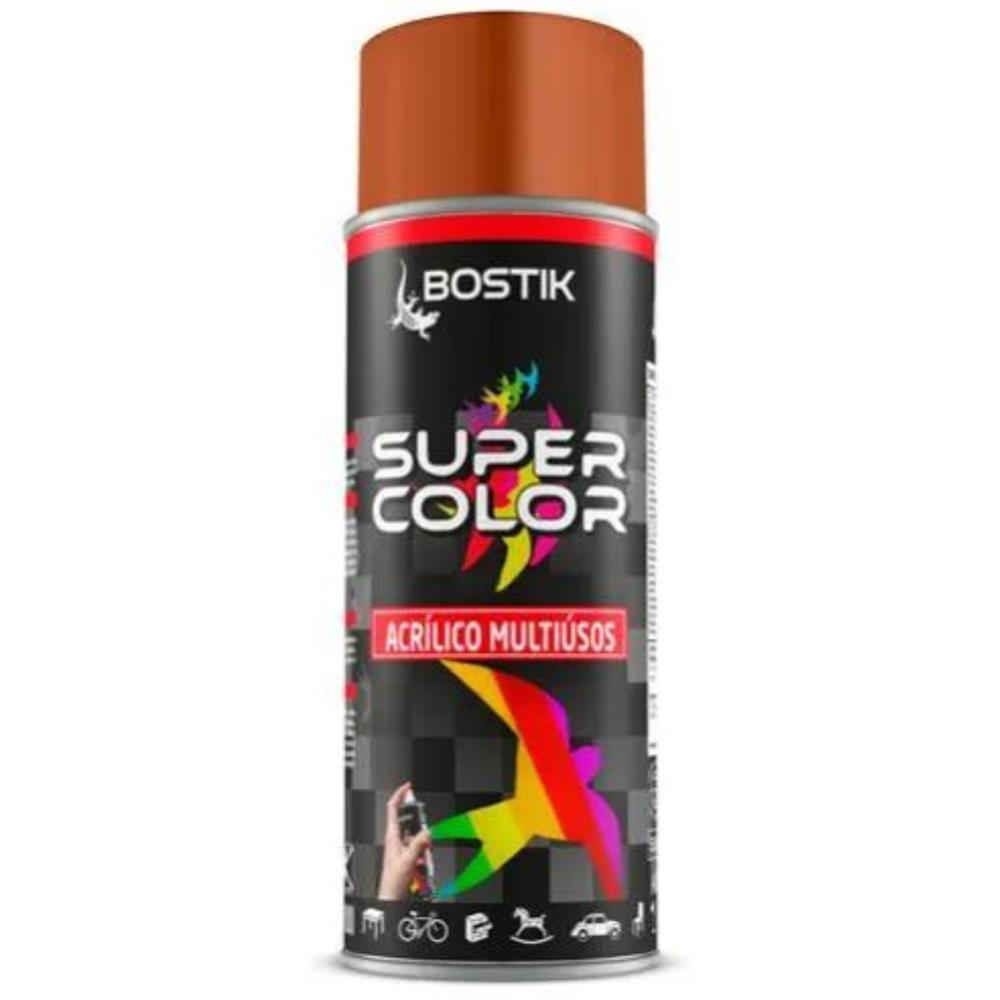 Spray acrilico castanho cobre 8004 400ml Bostik