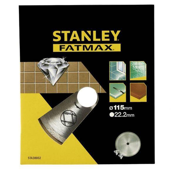 DISCO DIAMANTE CONTINUO 115mm STA38002-XJ STANLEY