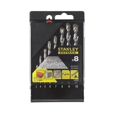 CONJUNTO DE 8 BROCAS P/PEDRA 3 DIAMANTE STA56068-QZ STANLEY