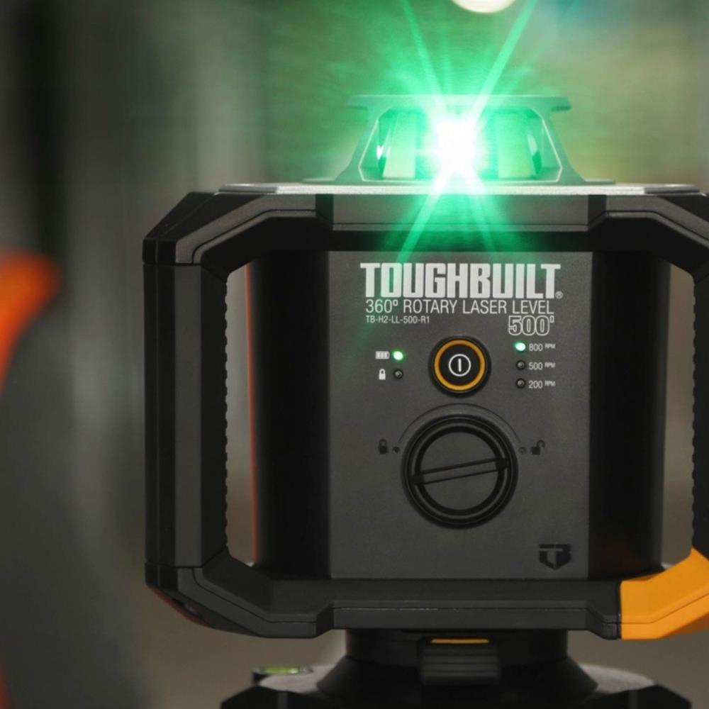 Kit de nivel giratorio 360º +recetor laser TB-H2S4-LL-M150-1 Toughbuilt