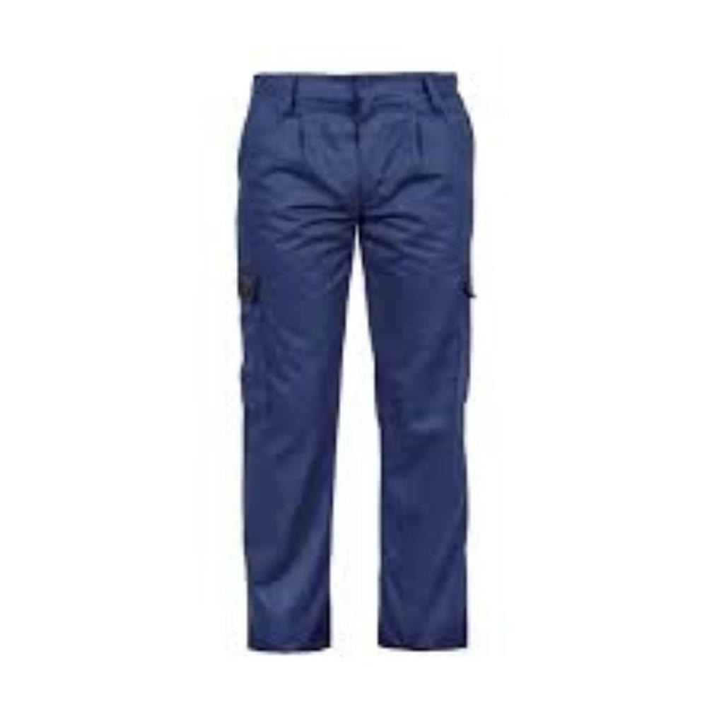 Calça tarbalho azul marinho cinza 6535 pol. alg. tam.40 Vito