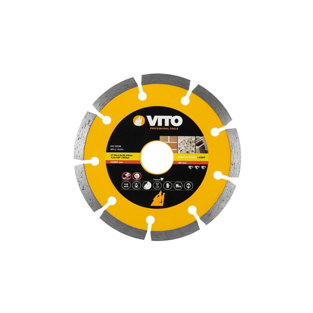 DISCO DIAMANT. LASER 125mm VITO