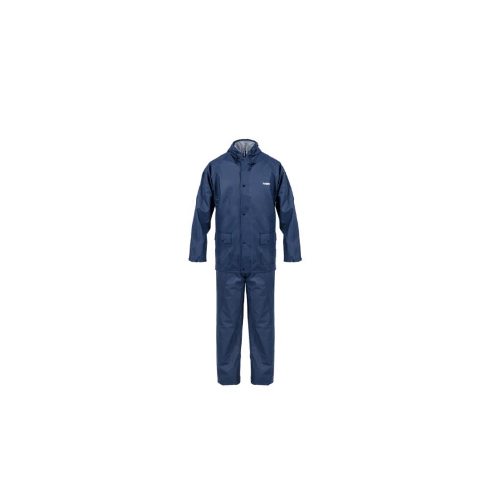 Fato para chuva em PU azul tam. XL Vito