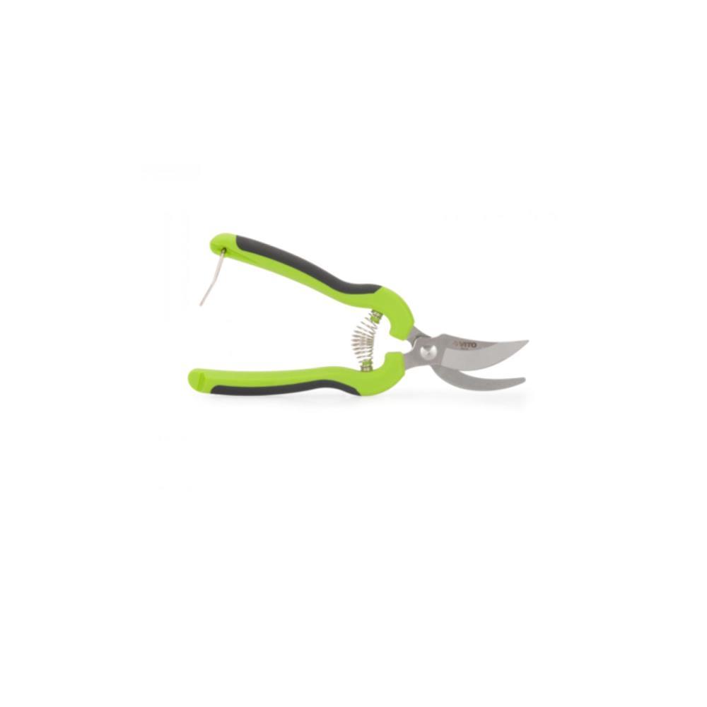 TESOURA DE VINDIMA INOX CURVA 190MM
