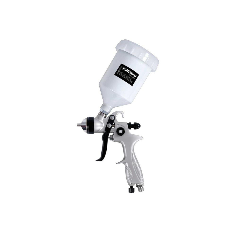 Pistola pintura gravidade HVLP-II 600ml 1.5HP Werku
