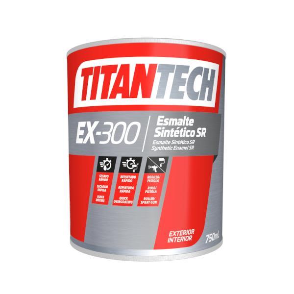 750ML ESMALTE SINT. BRILHANTE SEC. RAP. EX-300 B. 597 TITAN
