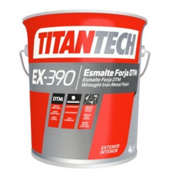 4L ESMALTE FORJA DTM EX-390 CINZA AÇO 202 TITAN