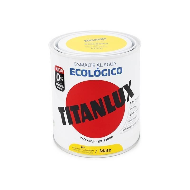 750ml ESMALTE TITANLUX AMARELO LIMAO TITAN