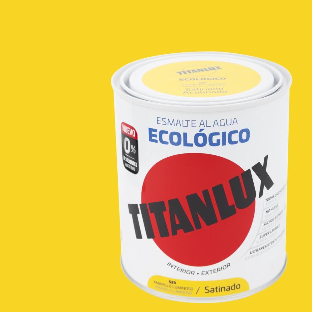 750ml ESM. TITANLUX AMARELO MEDIO TITAN