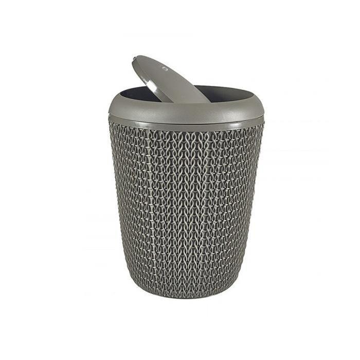 BALDE DE CASA DE BANHO KNIT CASTANHO KETER