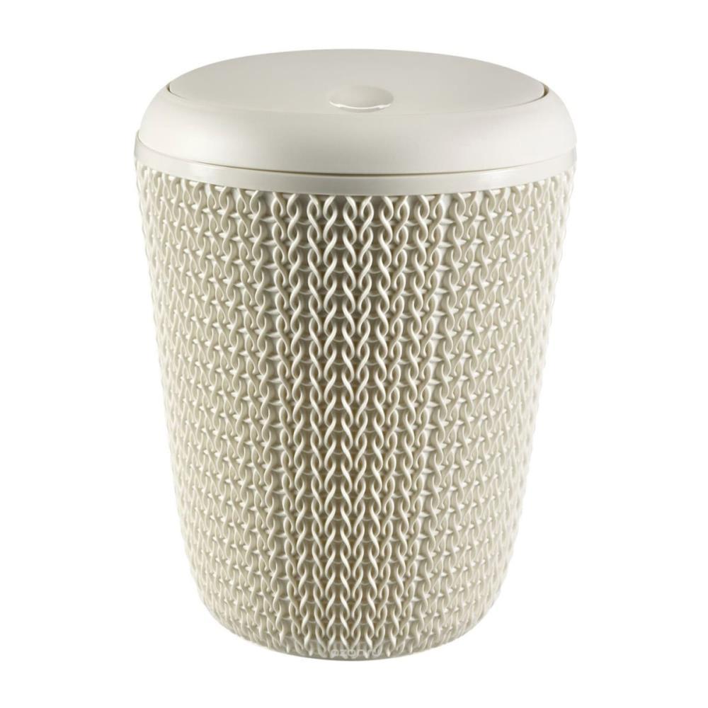BALDE DE CASA DE BANHO KNIT BRANCO KETER