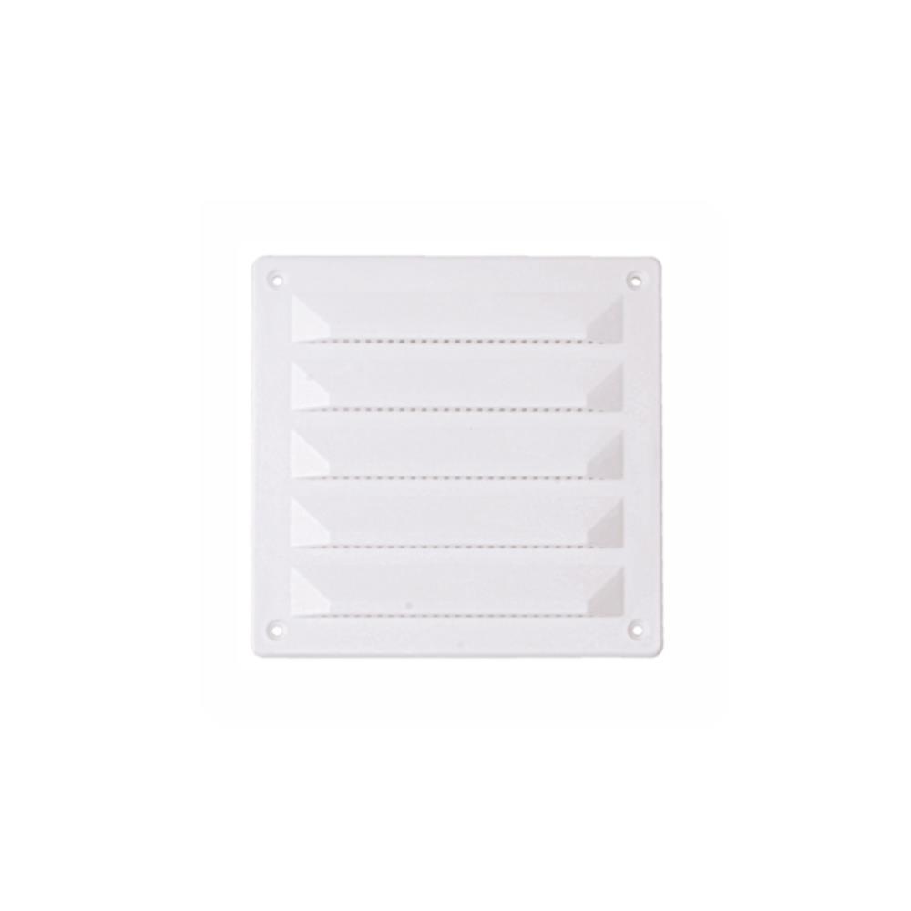 Grelha de ventilação PVC GV-PVC 200x200mm castanha MF