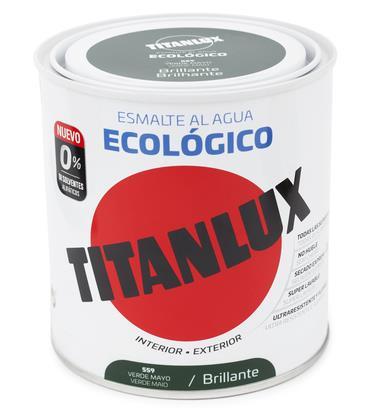 750ml ESMALTE TITANLUX ECO VERDE MAIO BRILHANTE TITAN