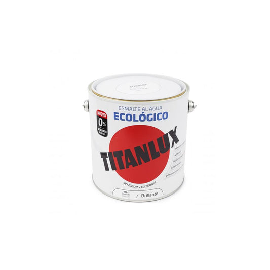 4L esmalte Titanlux Eco Branco brilhante Titan