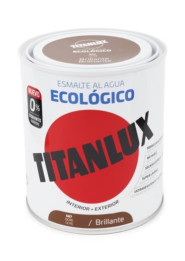 750ml ESMALTE TITANLUX ECO OCRE BRILHANTE TITAN