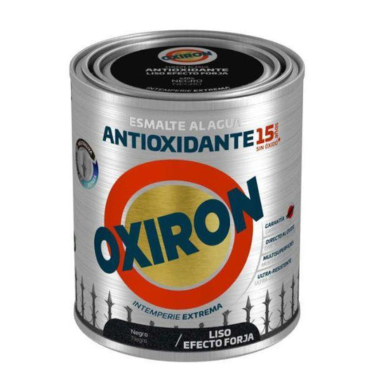 750ML OXIRON LISO EF. FORJA AQUOSO PRETO TITAN