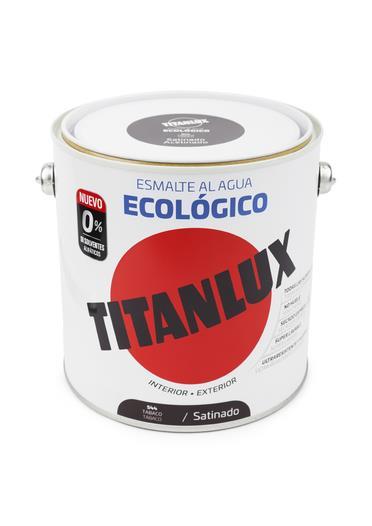 2.5L ESMALTE TITANLUX ECO TABACO ACETINADO TITAN