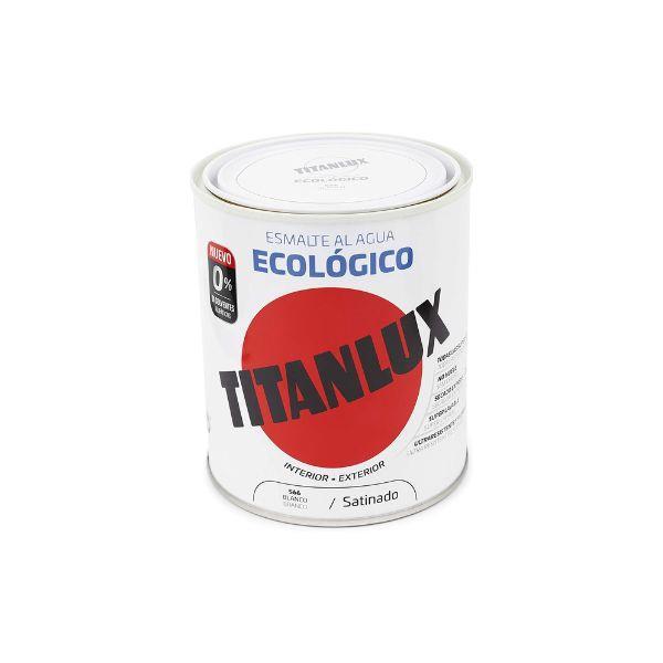 250ML ESMALTE TITANLUX ECO ACETINADO BRANCO TITAN
