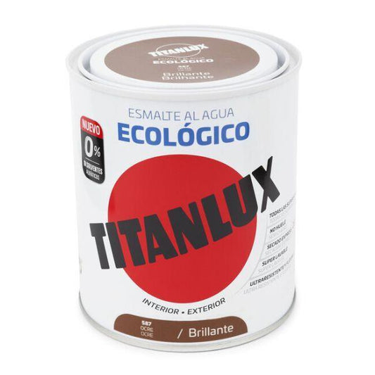 750ML ESMALTE ECO ACETINADO OCRE TITAN
