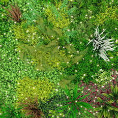 Jardim vertical Jungle led VD 1.0X1.0mt Tenax