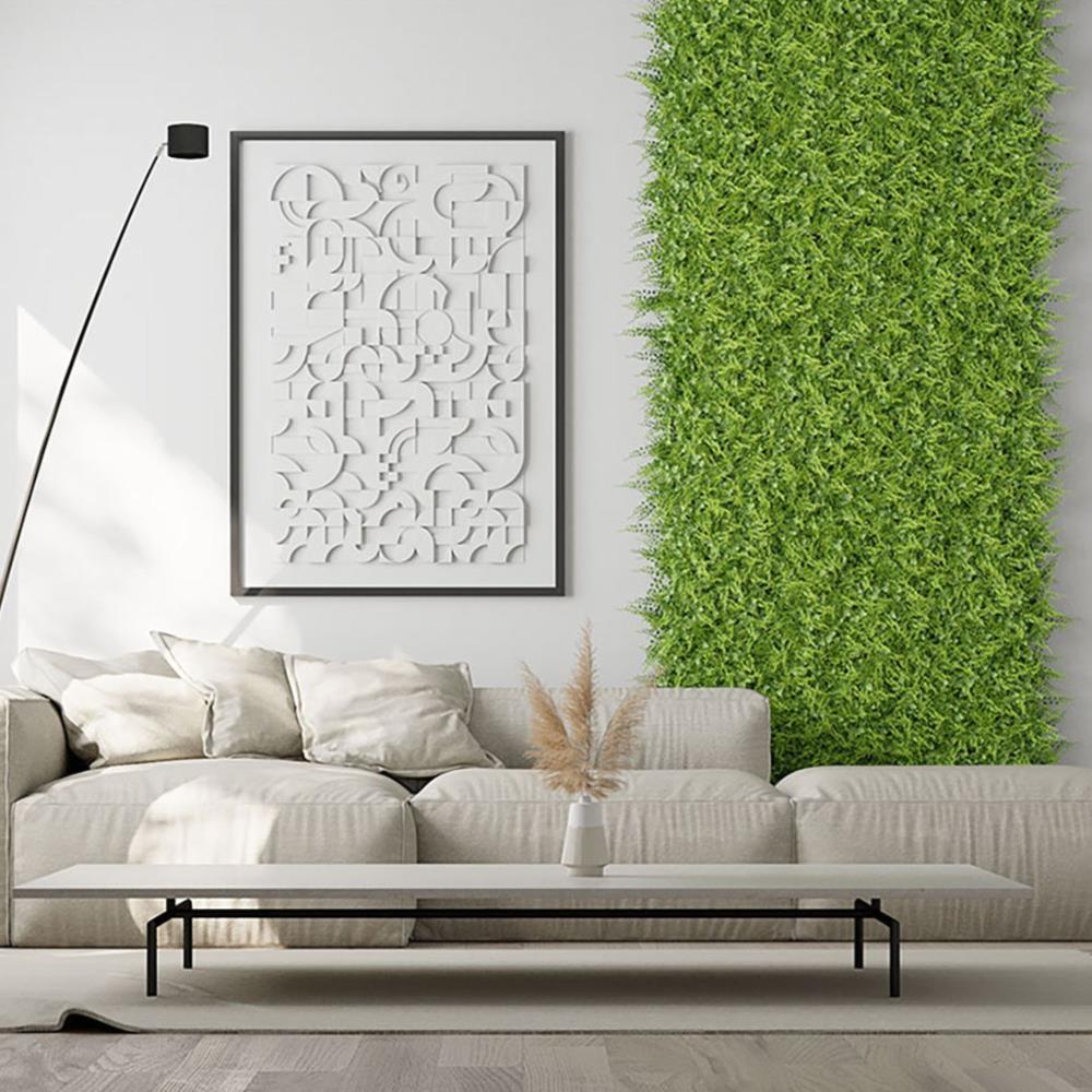 Jardim vertical Fern 1.0 x 1.0mt verde Tenax