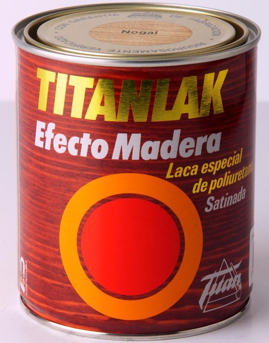 750ml ESM. TITANLAK EFEITO MADEIRA NOGUEIRA TITAN