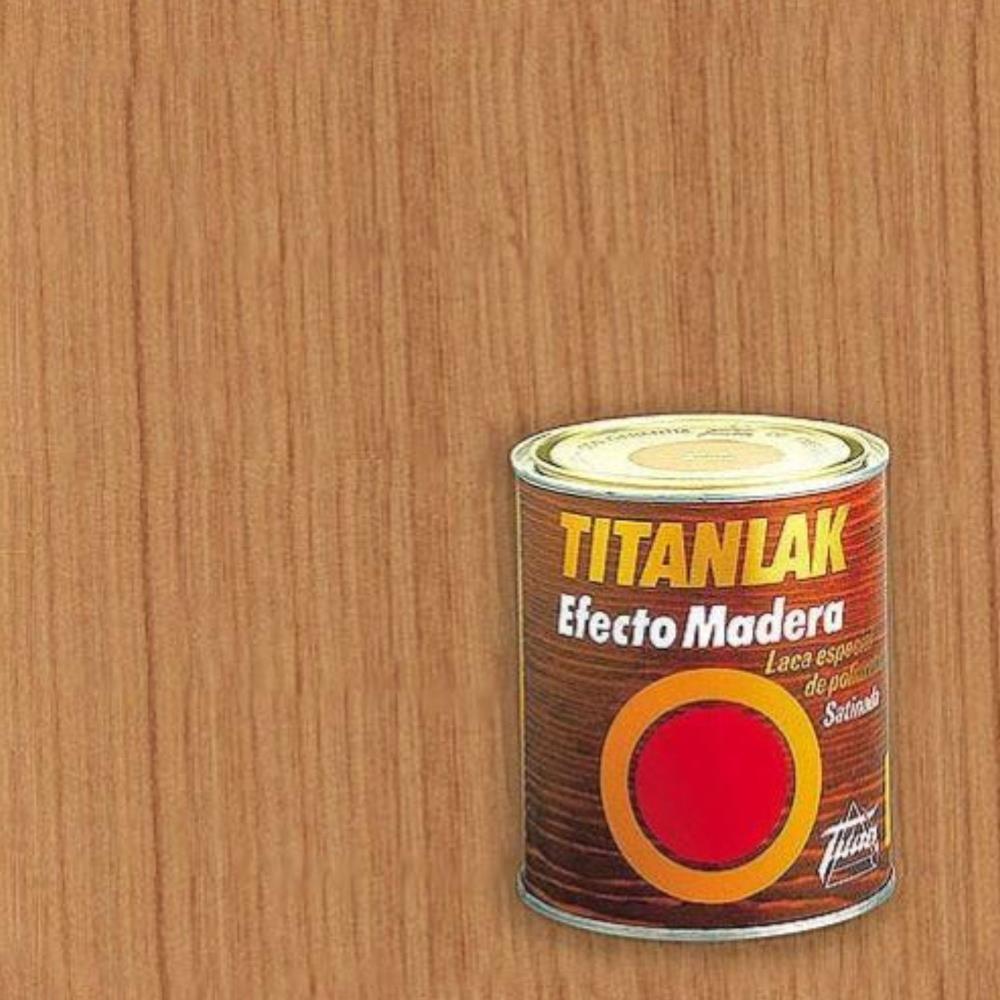 750ml ESM. TITANLAK EFEITO MADEIRA NOGUEIRA CLARO TITAN