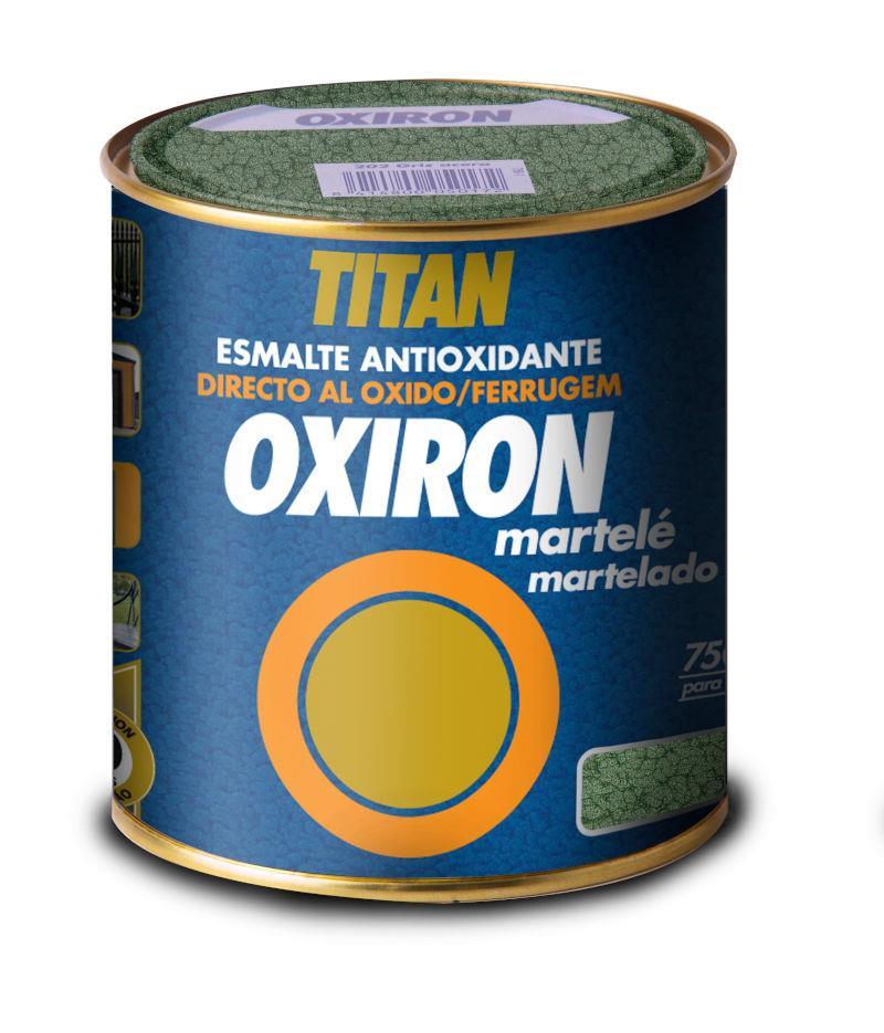 750ml OXIRON MARTELADO VERDE CLARO TITAN