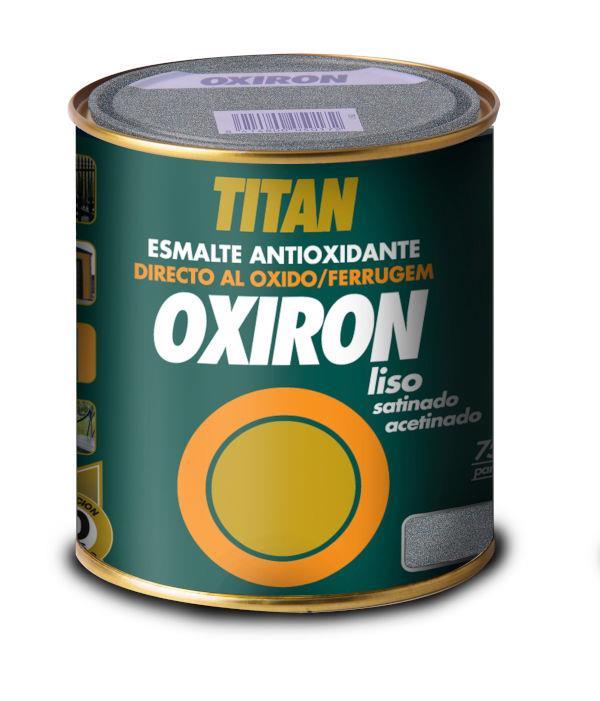 375ml OXIRON LISO ACET. CINZA AÇO EFEITO FORJA TITAN