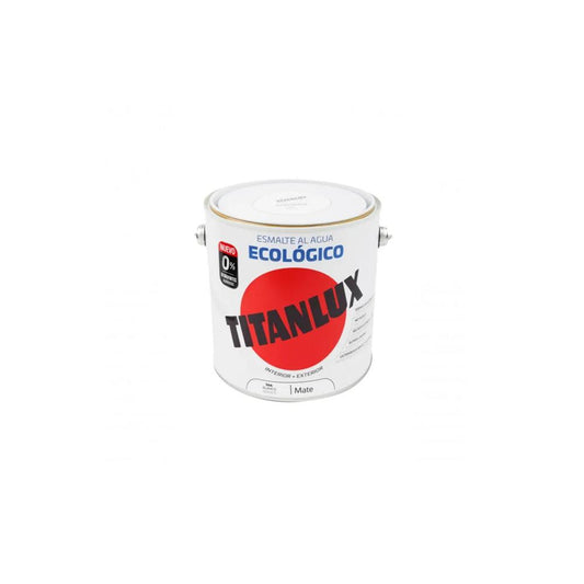 4L esmalte Titanlux Eco Branco mate Titan