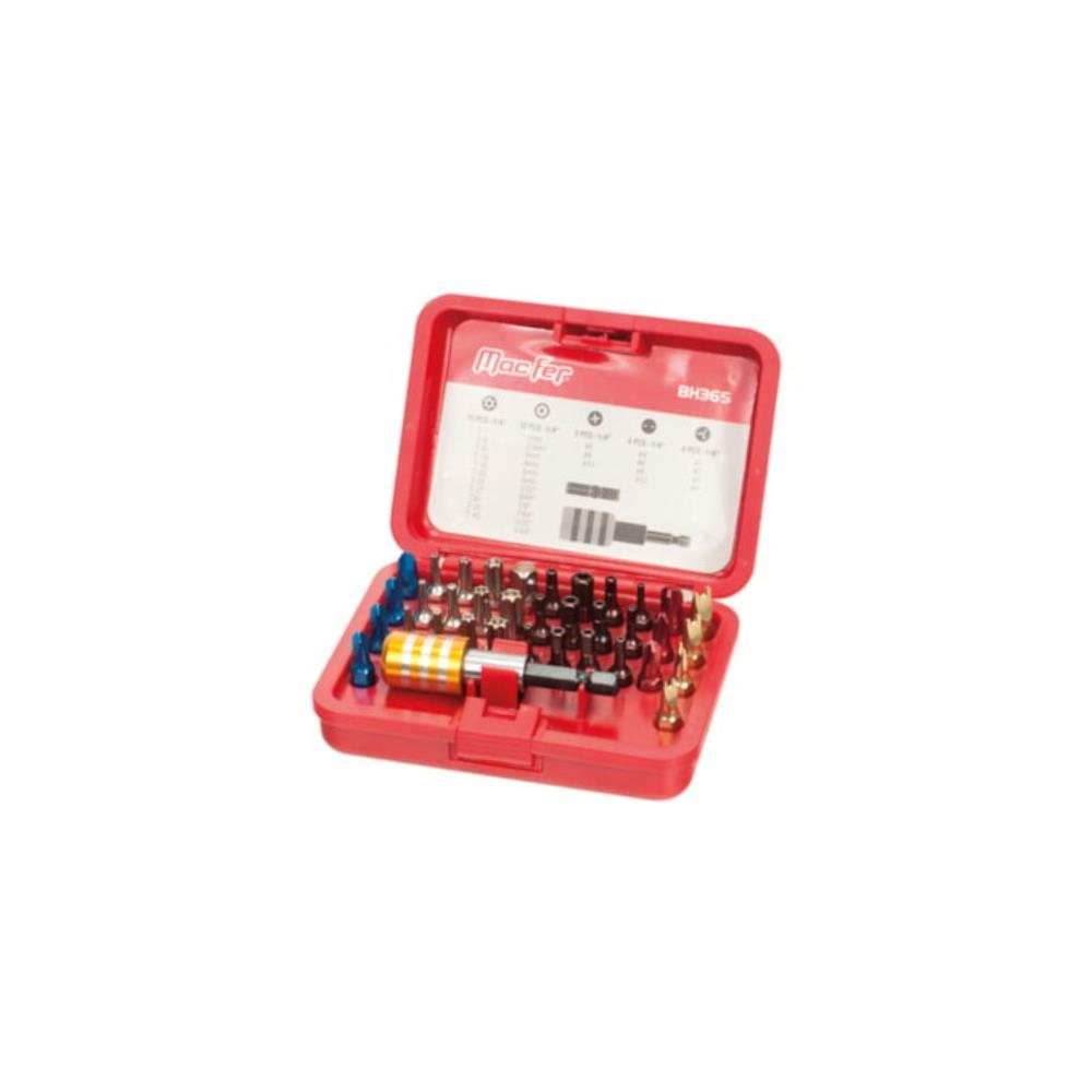 JG. BITS SEXTAVADOS BH36S 1/4" 36pcs MF