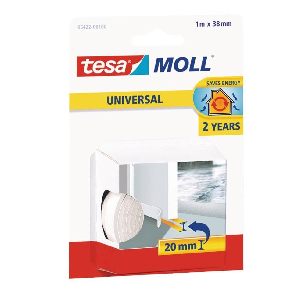 VEDA PORTA UNIVERSAL 1MX38MM BRANCO TESAMOLL