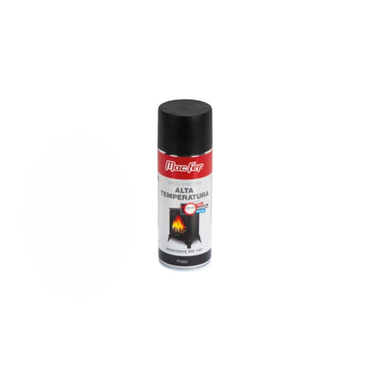 Spray pintura alta temperatura 400ml aluminio SPS-AT MF