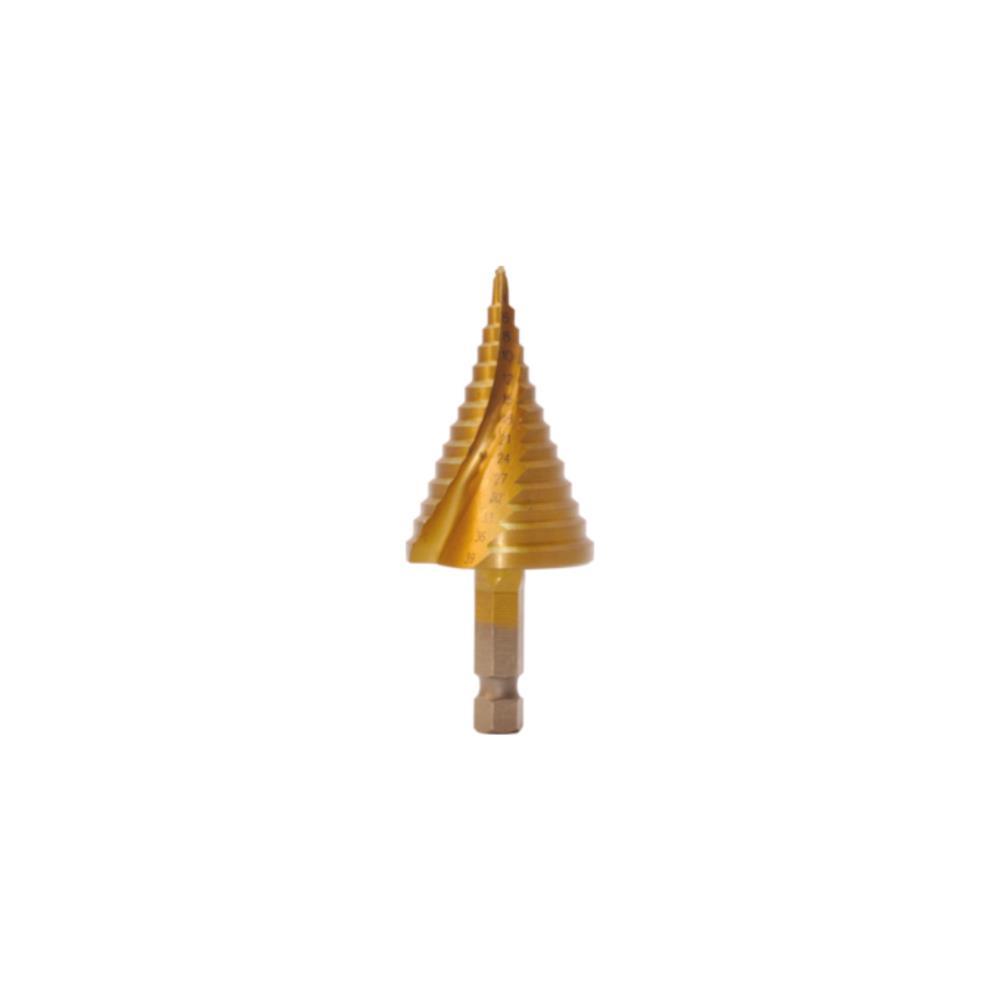 BROCA ESCALONADA HSS-M2 TIN PTHSD009 4-30mm MF