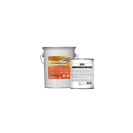 RESINA EPOXI TRANSP. C/END. (1L+1/2)