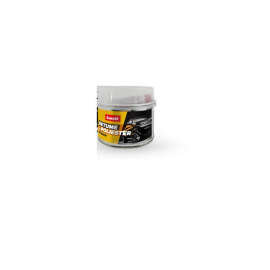 Betume poliester branco 1kg