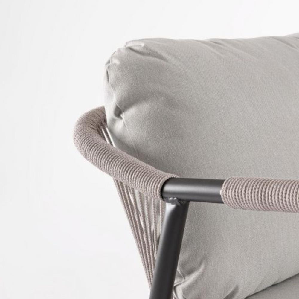 SOFÁ SET4 W-CUSH MIRAVET CHAR JA60/KHAKI BIZZOTTO