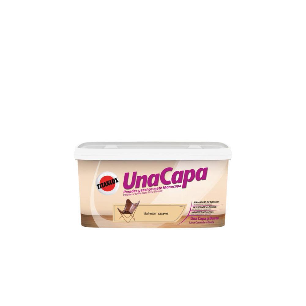 4L tinta uma demão Salmão suave Titan