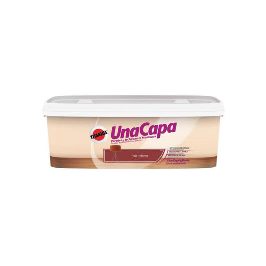 2.5L tinta 1 demao vermelho intenso Titan