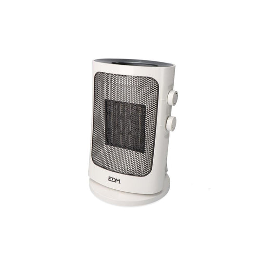 Aquecedor vertical oscilante 1000-1500W branco EDM