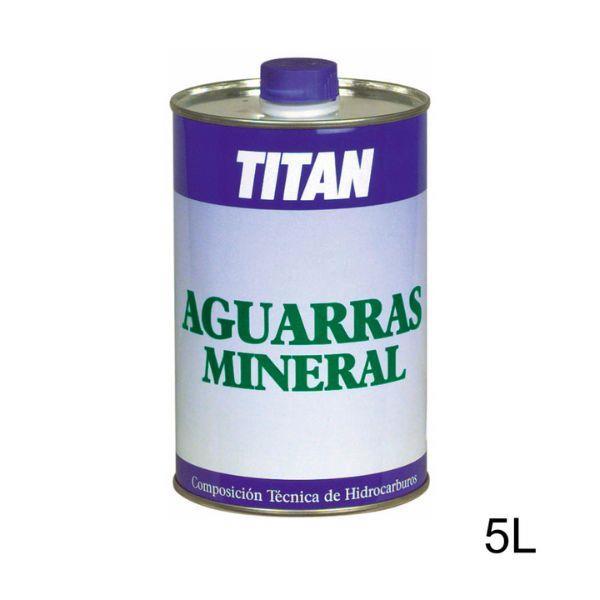 5L AGUARRAS MINERAL METALICO TITAN