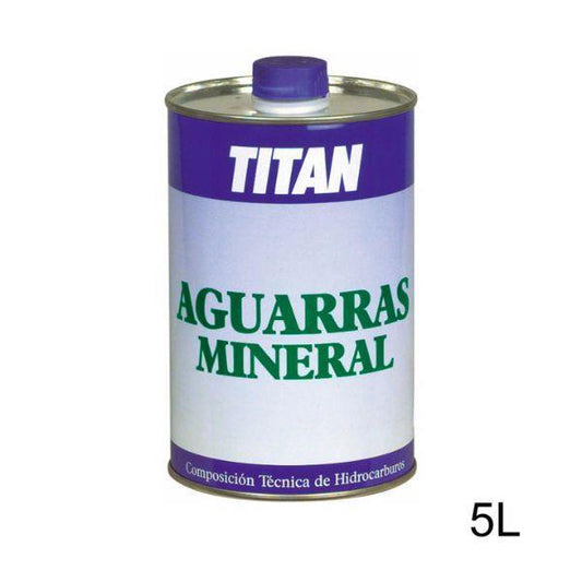 5L AGUARRAS MINERAL METALICO TITAN