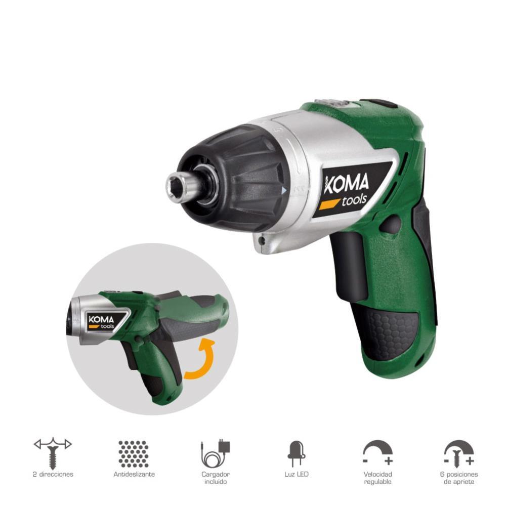 Aparafusadora a bat. 3,6V - 1300mAh Koma