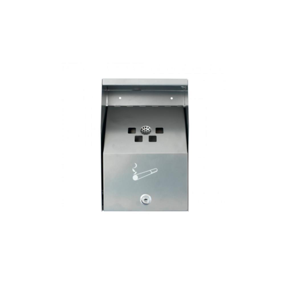 CINZEIRO PAREDE VERTICAL CP-V 280X180X80mm CINZA MF