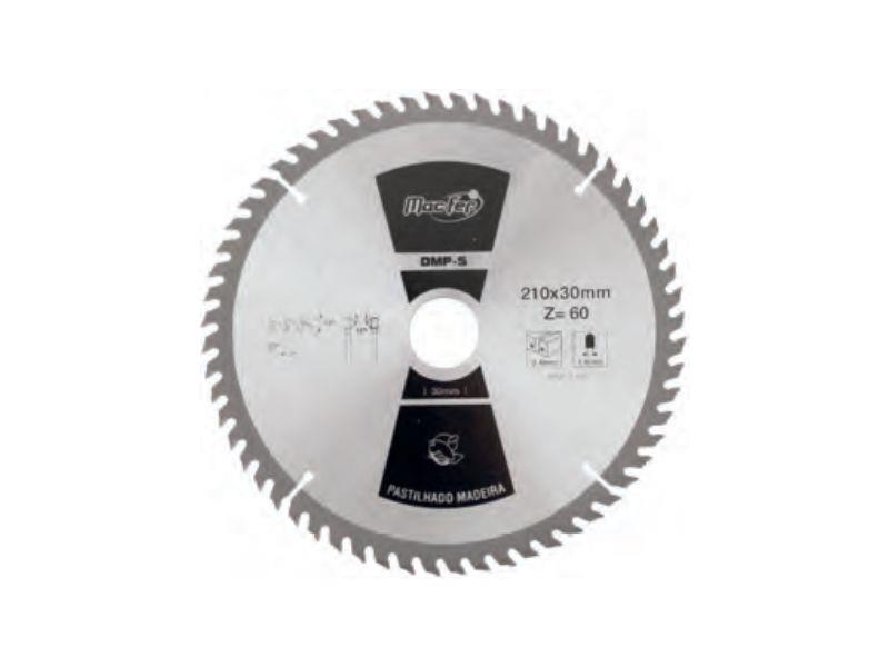 DISCO PASTILHADO P/ MADEIRA DMP-S 184mm Z24 MacFer