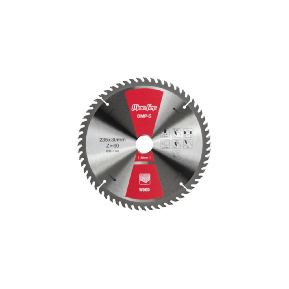 Disco pastilhado p/madeira DMP-S 125mm Z40 MF